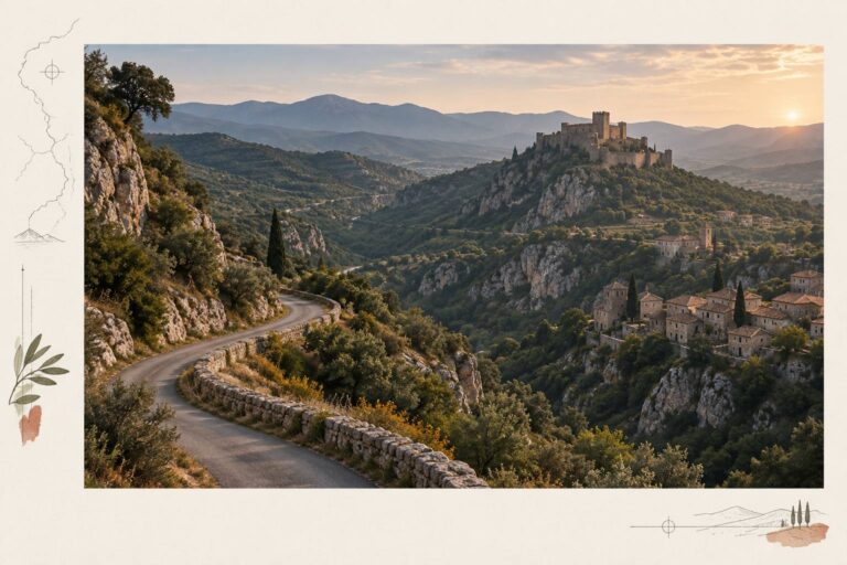 Aude (11) : ce que la route des châteaux cathares traverse