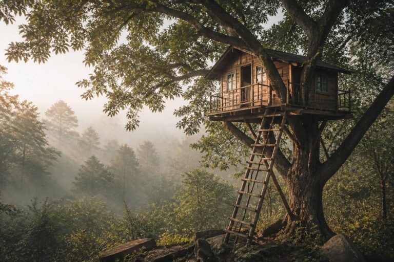 Cabane dans les arbres : ce qu&rsquo;une nuit perchée implique