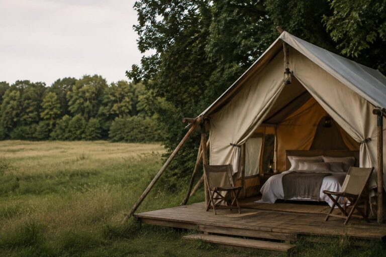 Glamping : ce que le mot recouvre réellement sur le terrain