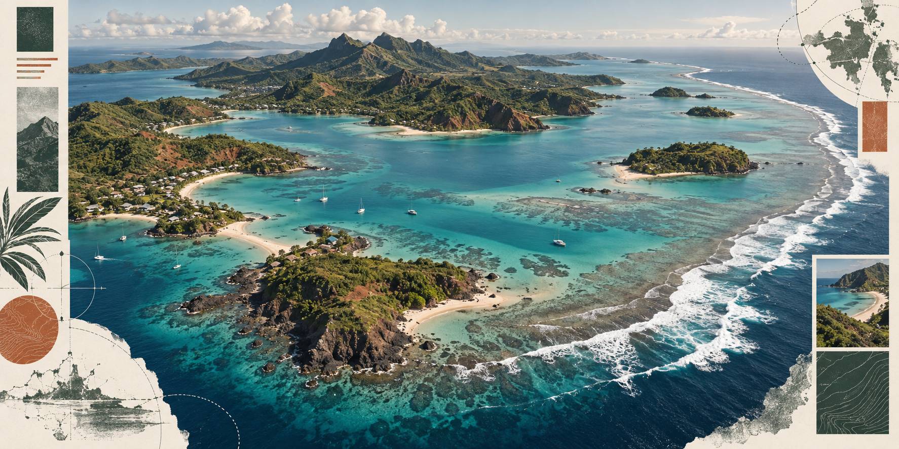 Illustration éditoriale du sujet : Mayotte (976) : ce que le lagon change à la géographie de l'île