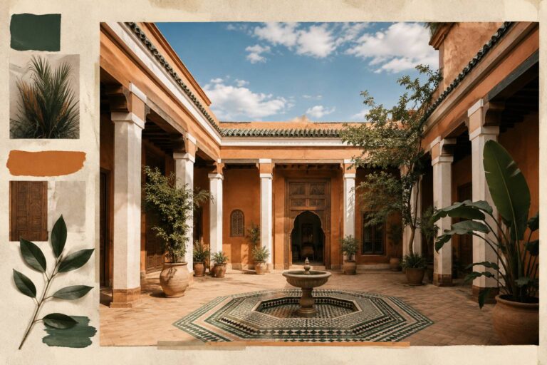 Riad : comment s&rsquo;organise une maison marocaine à patio