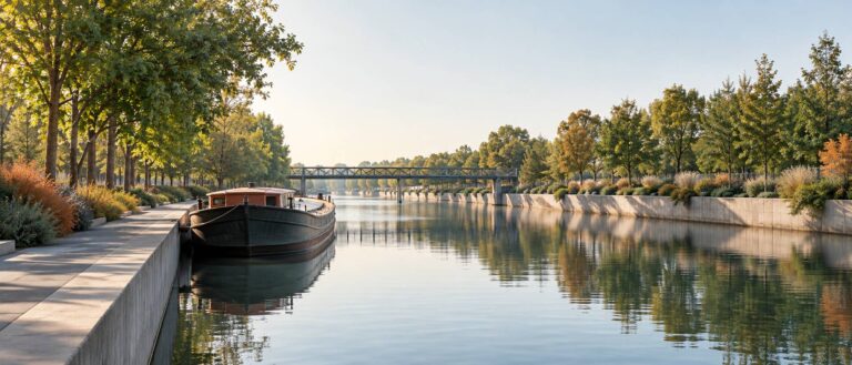 Seine-Saint-Denis (93) : ce que le canal de l&rsquo;Ourcq traverse