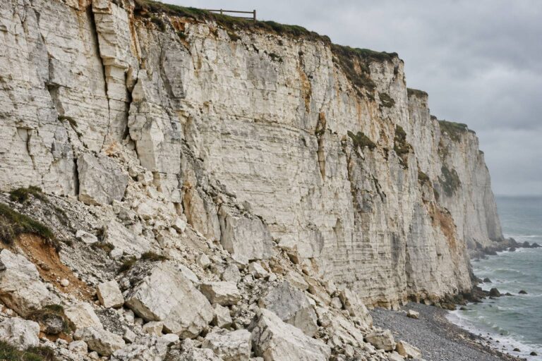 Seine-Maritime (76) : comment les falaises de la Côte d&rsquo;Albâtre reculent